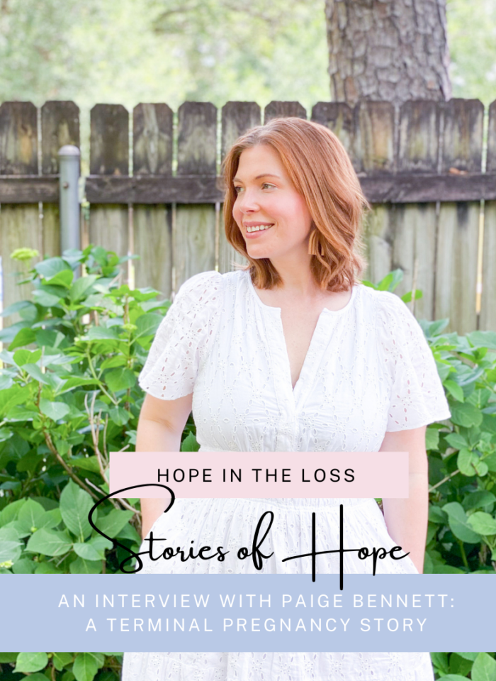 Hope in the Loss: A Terminal Pregnancy Story with Paige Bennett